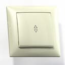СЕЛЕНА Переключатель С610-396 скрытый слоновая кость