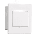 Корпус пластиковый встраиваемый с белой дверью 1 ряд 4 модуля IP41 ЩРВ-П