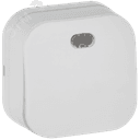 GLORY Выключатель 1-клавишный для открытой установки с индикацией 10А ВС20-1-1-ХБм белый матовый IEK