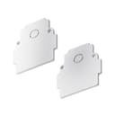 Заглушка торцевая 2шт Gravity встраиваемый белый Technical TRA010EC42W