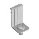 Зажим балочный вертикальный 1-5 мм с отгибом и винтом М6х10 PR08.5863 Промрукав