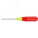 Шило шорное (сапожное) с крючком, пластиковая ручка 48/122 мм