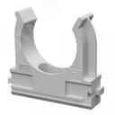 Крепёж-клипса для труб d32 мм безгалогенная (HF) атмосферостойкая серая (25шт/500шт уп/кор) PR13.0347 Промрукав