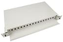 Бокс оптический 19", 1U на 16 SC/2xLC портов Cabeus ODF-19-16-SC