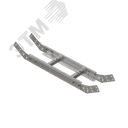 Вертикальный шарнирный угол 80х400х1,2 мм N LSHL80-400-1.2 N КМ-профиль