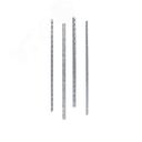 Стойки вертикальные оцинкованные, В=2000мм, без дополнительных креплений, 4шт