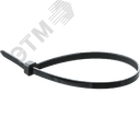 Хомут 200х4.8мм черный нейлон (100шт)