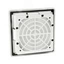 Решетка вентиляционная с фильтром 150х150 мм, IP54 КЭАЗ Optima