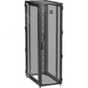 Шкаф серверный by ZPAS 19" 47U 0.6x1м одностворчатые перфорированные двери черный РФ ITK