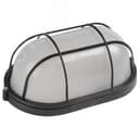 Светильник НПП1402 черный/овал с реш.60Вт IP54 IEK