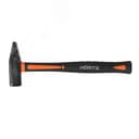 Молоток слесарный 0.6 кг квадратный боек фибергласовой обрезиненной ручкой