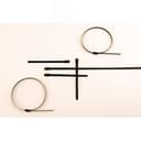 Хомут 12x680. Сталь ANSI 304. С EP покрытием