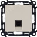 Valena LIFE Розетка телефонная RJ11 одиночная с лицевой панелью слоновая кость