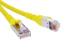 Патч-корд экранированный CAT6A SF/UTP 4х2, LSZH, желтый, 1.5м DKC RN6ASF4515YL