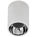 LIGHTING Светильник 4111 накладной потолочный под лампу GU10 белый/хром пластик IEK