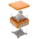 Коробка огнестойкая для о/п двухкомпонентная 60-0303-FR10.0-4 Е15-Е120 100х100х40 60-0303-FR10.0-4 Промрукав