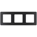 Рамка 3-м Inspiria антрацит Leg 673953