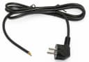 Кабель с вилкой Schuko (open end) Hyperline PWC-SHM-OE-1.8-BK (Черный)