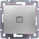 VALENA Переключатель промышленный 10A с подсветкой алюминий