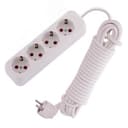 Удлинитель с заземлением 4 входа 7 метров