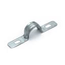 Скоба металлическая двухлапковая усиленная противопожарная СМДУ d16-17 мм (100шт/1000шт уп/кор) Промрукав