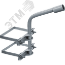 Кронштейн NSB-02-350-500-GR с 2 хомутами