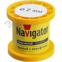 Припой 93 081 NEM-Pos02-63K-2-K50 (ПОС-63, катушка, 2 мм, 50 гр)