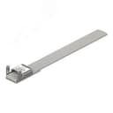 Монтажная лента с фиксатором, черная