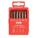 Набор бит PZ/PH Industrial 73 мм в кейсе, 6 шт