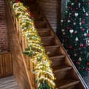 Светодиодная гирлянда Feron CL587 линейная Мини Дюралайт мультиколор с контроллером 15м c питанием от сети 220V 51462