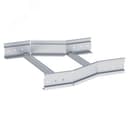 Переходник по ширине центральный лестничный усиленный 100х500х400 мм (2 мм) HDZ