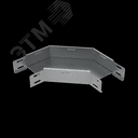 Угол горизонтальный 90 гр. 50х100 мм КМ-профиль