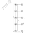 Опорная конструкция для установки оборудования TECHNORAPTOR FOOT 1200х5000 тип 2 HD КМ-профиль
