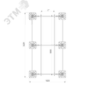 Опорная конструкция для установки оборудования TECHNORAPTOR FOOT 1500х3000 тип 1 КМ-профиль