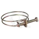 Хомут обжимной проволочный 24-28мм инструментальная сталь