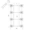 Опорная конструкция для установки оборудования TECHNORAPTOR FOOT 1500х3000 тип 2 HD