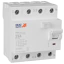 Выключатель дифференциального тока (УЗО) 4п 25А 30мА тип AC 4.5кА OptiDin DM63-4225 УХЛ4 КЭАЗ 343891