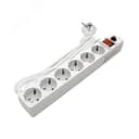 Сетевой фильтр ПВС 3х0.75 белый 3м