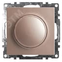 Выключатель диммирующий TRIAC (механизм) 250В, 500W, серия Катрин, шампань