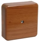 Коробка распаячная ОП 75х75х20 IP20 КМ41212-05 (6 клем. 6кв.мм) дуб IEK UKO10-075-075-020-K24