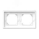ARTGALLERY рамка 2-постовая IP44,  белый Systeme Electric