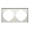 Рамка STRONG 2-постовая жемчуг