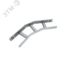 Угол лестничный горизонтальный 45 гр. 100х500х1,5 мм Быстрый монтаж