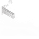 Консоль 60х40 основание 100 облегченная оцинкованное