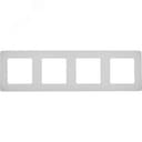 Рамка 4 поста INSPIRIA белая 673960 LEGRAND