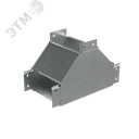 Т-отвод вертикальный вверх 80х100 мм ПЛЮС