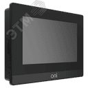 Панель оператора базовая 7" резистивный экран, черная. Корпус: пластик, 1хRS485/232/422, 1хRS232, 2хUSB, 24В DC