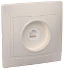 Розетка компьютерная 1-м СП Кварта РК10-ККм IP20 крем. IEK EKK10-K33-DM