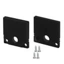 Заглушка SLSLIM20H20 BLACK с отверстием Arlight Пластик 047637