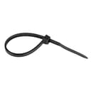 Хомут нейлоновый черный (2,5х100) (100шт.) EKF Basic